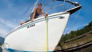 Are we in too DEEP?! A Saga of Great DEPTHS | A&J Sailing Ep.4