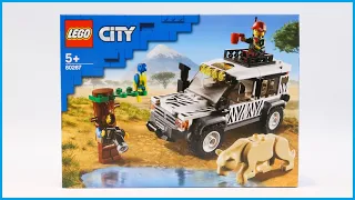Lego City 60267 Safari Off-Roader Speed Build Review