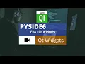 PySide6 Widgets Tutorial - Ep08-Introduction to Qt Widgets