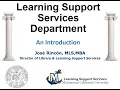 Marymount California University Learning Support Services An Introduction