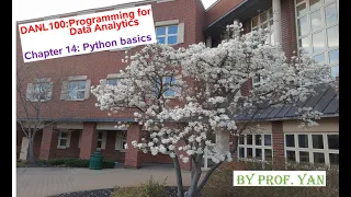 Chapter14 Python basics DANL100 Programming for Data Analytics
