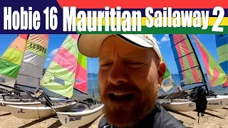Hobie 16 with Spinnaker Sailaway to Tropical Paradise Beach