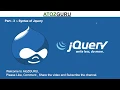 Jquery Tutorial For Beginner Syntax of jquery part - 3