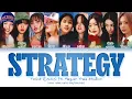 TWICE ft Megan Thee Stallion - STRATEGY Color Coded Eng By Jaeksoon