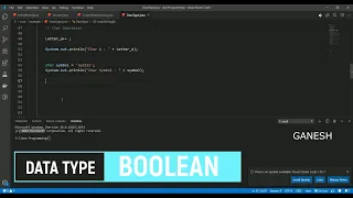 Boolean Data Type in Java Boolean Data Type in Java Tamil