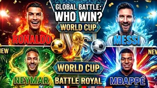 Ronaldo vs Messi vs Neymar - World CupSoccer Battle LIVE NOWFootballBada 1 facts is live!