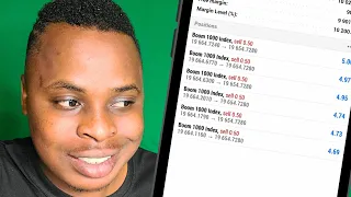 this boom and crash spike detector strategy grows 5 accounts