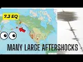 Download Lagu Aftershocks continue in Alaska from powerful 7.3 Earthquake today. Wednesday Night update
