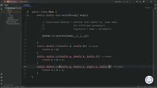 18 - Overload Methods in Java java full stack