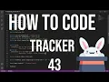 how to code racket - 43 tracker