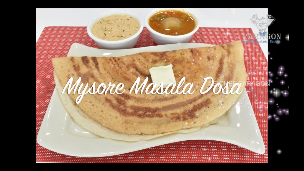 Mysore Masala Dosa   E-Chef Paragon