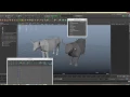 Short Maya Technique - transfer UV from unrigged Object into Rigged Object in maya