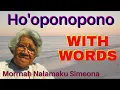 Download Lagu Ho'oponopono / 27 Repetitions With Words / Original Prayer / Morrnah Nalamaku Simeona