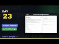 Day 23 of 30 Days of javascript