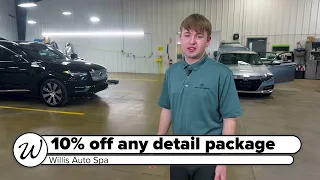 Get your car ready for Summer at the Willis Auto Spa