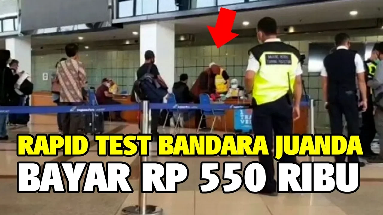 Ratusan Warga Surabaya Terjaring Perangkap Rapid Test. 