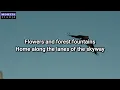 Skyline Pigeon - Elton John (Lyrics Video)