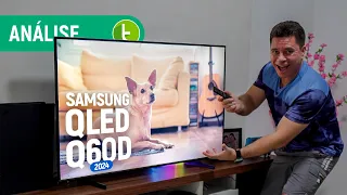 SAMSUNG QLED Q60D: a MELHOR SMART TV 4K de ENTRADA em 2024? | Análise / Review