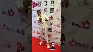 حوده بندق علي ريد كاربت مهرجان الافضل بين الافضل الذي يقيمه راديو في السكة بحضور نجوم الفن 