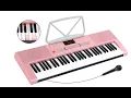 Download Lagu McGrey LK-6120-MIC Illuminated Keys Keyboard with Microphone Pink (DEMO songs)