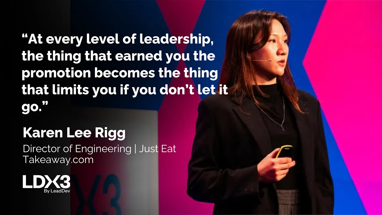 Up and down the management track: Equalising your leadership style across the pressure of scale: video thumbnail