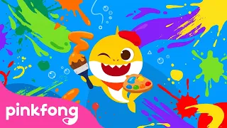 What Color Is Baby Shark?🌈 | Fun Color Learning for Kids | Pinkfong Official
