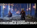 Crucible Knight Duo No Damage Solo Claymore ELDEN RING