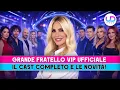 Lagu Grande Fratello Vip Ufficiale: Ecco Il Cast Completo E Le Novità!