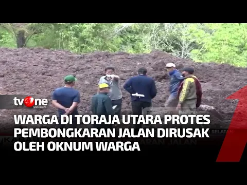 Jalan Beton Sepanjang 500 Meter Dirusak Oknum, Masyarakat Protes