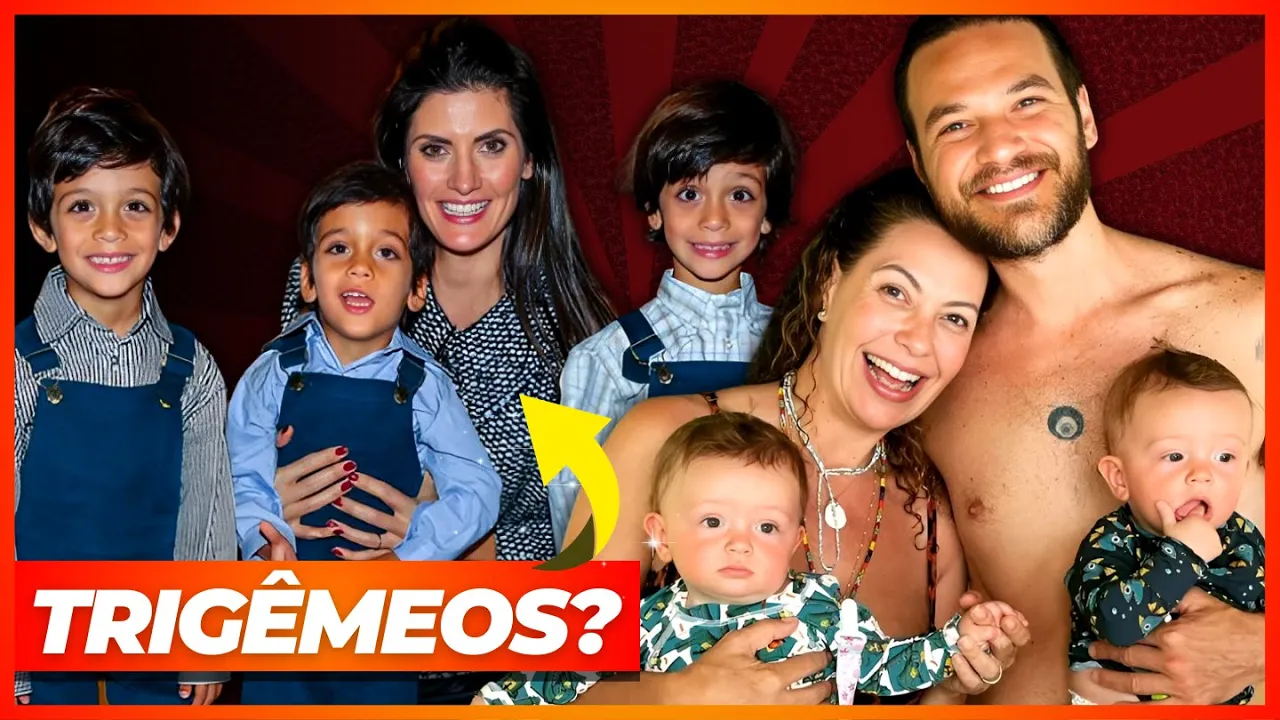 ESSES 35 FAMOSOS TÊM FILHOS GÊMEOS e TRIGÊMEOS e VOCÊ NEM SABIA! ????