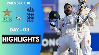 Pakistan vs PCC XI Full Highlights Day-3 Warm-Up Match 2026 PAK vs PCC