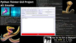 Python Tkinter Project 03 Emailer