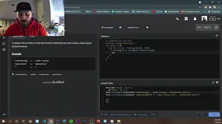 CodeWars Solving camelCase problem JavaScript