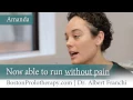 Boston Prolotherapy testimonial from Amanda