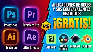 Aplicaciones de Adobe y sus equivalentes GRATUITOS