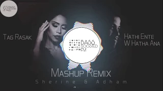 ارتدي السماعات ديو ادهم نابلسي و شيرين هذه انتي و هذا انا تاج راسك ريمكس جديد مطلوبBass Boosted 