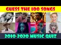 Download Lagu Guess the Song | 2010-2020 Music Quiz | 100 Songs!