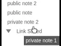 clicking between node not working in sortable tree