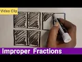 How to Draw an Improper Fraction Teach Elementary Math