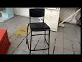 Assembly of IKEA STIG Bar Stools with Backrest - 63 cm