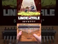 Undertale - His Kalimba Tutorial easy tabs MAGADI M17 kalimba