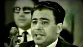الحاج محمد الطاهر الفرقاني ملك المالوف في نوبة الماية تسجيل في 1959 