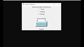 Simple Password Generator In Python With Source Code Source Code Projects