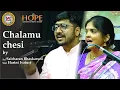 Download Lagu Chalamu chesi by Sri Saicharan Bhaskaruni \u0026 Smt. Harini Ivaturi @HOPEADTV