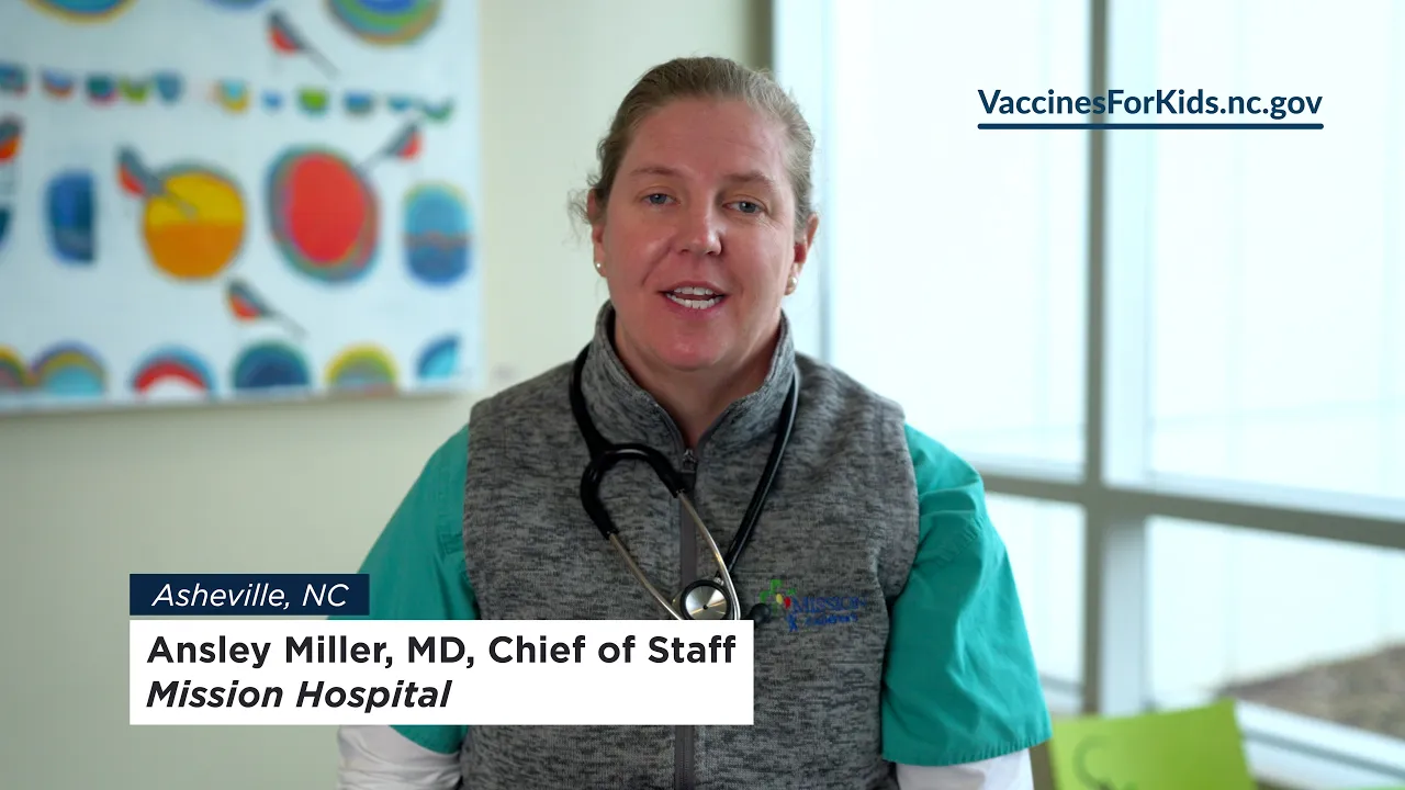 North Carolina Department of Health and Human Services — Vaccines for Kids NC — Measles and MMR Vaccine Information (YouTube video ad)