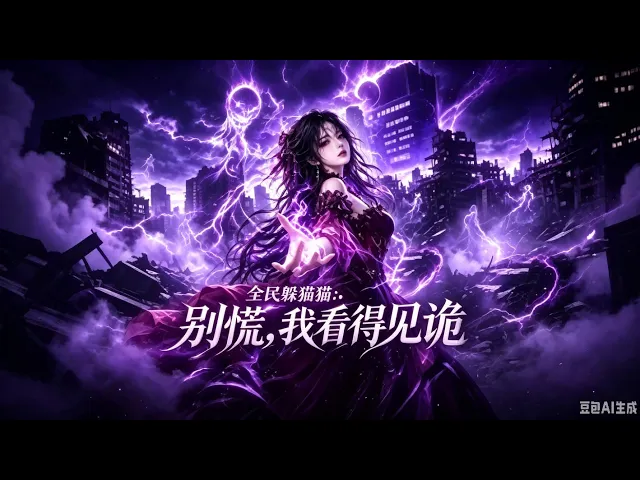 AI漫劇 全民躲貓貓別慌我看得見詭 十五年囚女林歲安攜陰陽眼入局穿梭詭異副本
