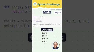 How To Use reduce In Python Tutorial Functools Python Challenge Day 27