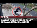 Lagu Terekam CCTV Aksi Pencurian Motor Kurir Paket | Kabar Hari Ini