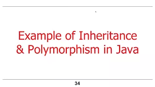 Overview of Java s Support for Object-Oriented Polymorphism