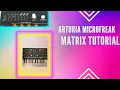 Arturia Microfreak Modulation Matrix Tutorial Basic Lesson on How to Use it